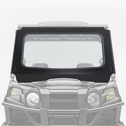 HECASA Front Full Vented Windshield Compatible with 2015-2024 Honda Pioneer 500 520 Clear Glass Windscreen w/ Steel Frame UTV in Saudi Arabia