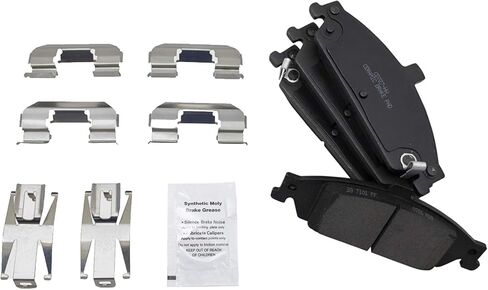 Front and Rear Brake Pads Ceramic Compatible with 2004-2005 Chevrolet Classic 1997-2003 Malibu 2003-2004 Oldsmobile Alero 1997-1999 Cutlass 1999-2005 Pontiac Grand Am in Saudi Arabia
