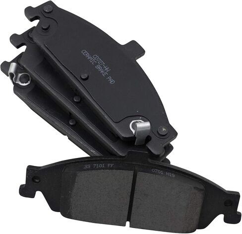 Front and Rear Brake Pads Ceramic Compatible with 2004-2005 Chevrolet Classic 1997-2003 Malibu 2003-2004 Oldsmobile Alero 1997-1999 Cutlass 1999-2005 Pontiac Grand Am in Saudi Arabia