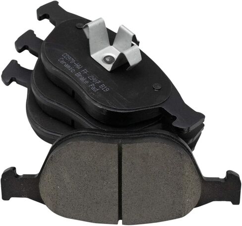 Front and Rear Brake Pads Ceramic Hardware Compatible with 2010-2013 Ford Transit Connect in Saudi Arabia