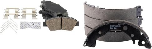 Front and Rear Brake Pads Ceramic Compatible with 2015-2020 Honda Fit in Saudi Arabia