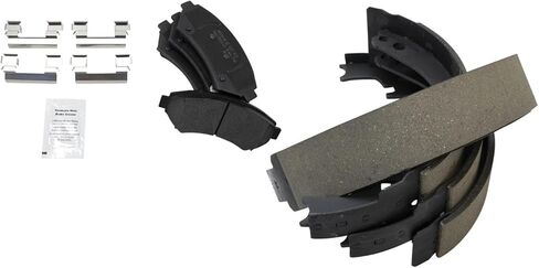 Front Brake Pads Semi Metallic Compatible with 1997-1999 Cadillac DeVille in Saudi Arabia