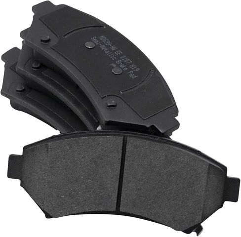 Front Brake Pads Semi Metallic Compatible with 1997-1999 Cadillac DeVille in Saudi Arabia