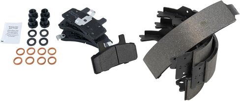 Front and Rear Brake Pads Semi Metallic Compatible with 1990-2002 Chevrolet Astro 1990-2002 GMC Safari in Saudi Arabia