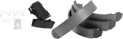 Front Brake Pads Semi Metallic Compatible with 2003-2006 Toyota Tundra in Saudi Arabia