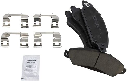 Front and Rear Brake Pads Ceramic Compatible with 2005-2006 Chevrolet Silverado 1500 2007 Silverado 1500 Classic 2005-2006 GMC Sierra 1500 2007 Sierra 1500 Classic in Saudi Arabia