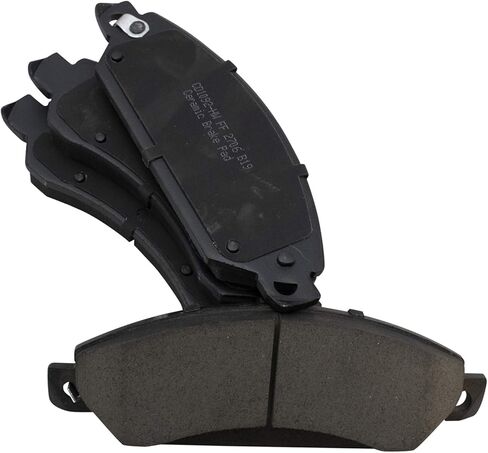 Front and Rear Brake Pads Ceramic Compatible with 2005-2006 Chevrolet Silverado 1500 2007 Silverado 1500 Classic 2005-2006 GMC Sierra 1500 2007 Sierra 1500 Classic in Saudi Arabia