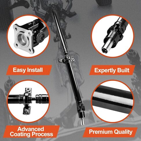 27111SC071 Rear Complete Drive Shaft Prop Shaft Driveshaft Assembly Compatible with Subaru Forester 2013 H4 2.5L, Automatic Transmission, Replace OE 27111SC071, 27111SC070 in Saudi Arabia