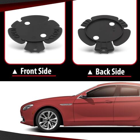 Engine Oil Drain Plug Access Cover Compatible with BMW 5 Series F10 520d 520i 523i 535i 550i 01/2009-06/2013 Fit BMW 7 Series F01 730d 730i 740i 750i 760i 06/2007-06/2012 51757209541 Black in Saudi Arabia