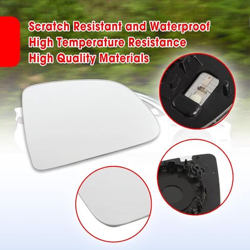 Right Side Heated Mirror Compatible with Tesla Model Y 2019 2020 2021 2022 2023 2024, Passenger Side Exterior Rear View Mirror Glass in Saudi Arabia