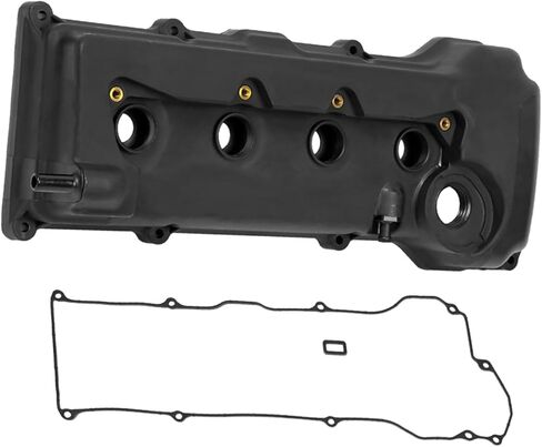 Motoforti 132644Z011 Car Engine Valve Cover Replacement with Gasket Black for Nissan Sentra GXE XE CA Sedan 1.8L 2000 2001 2002 Long-lasting in Saudi Arabia