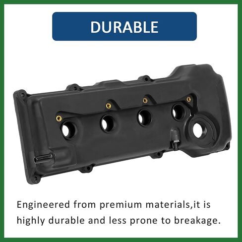 Motoforti 132644Z011 Car Engine Valve Cover Replacement with Gasket Black for Nissan Sentra GXE XE CA Sedan 1.8L 2000 2001 2002 Long-lasting in Saudi Arabia