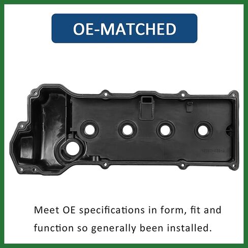 Motoforti 132644Z011 Car Engine Valve Cover Replacement with Gasket Black for Nissan Sentra GXE XE CA Sedan 1.8L 2000 2001 2002 Long-lasting in Saudi Arabia