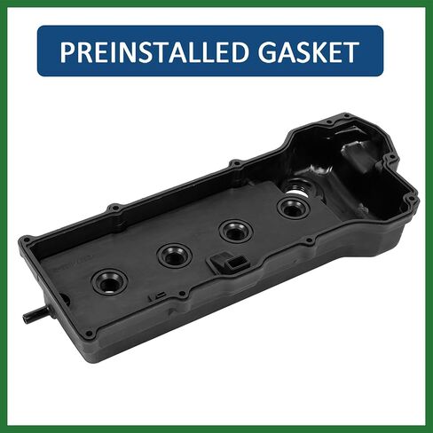 Motoforti 132644Z011 Car Engine Valve Cover Replacement with Gasket Black for Nissan Sentra GXE XE CA Sedan 1.8L 2000 2001 2002 Long-lasting in Saudi Arabia