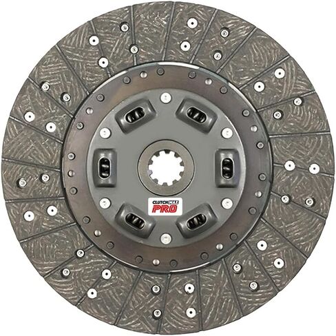 مجموعة القابض ClutchMaxPRO شديدة التحمل OEM مقاس 10.4 بوصة متوافقة مع 1963-1982 Buick Century GS Regal Chevy Camaro Caprice Corvette Malibu GMC Caballero Sprint (CP04021HD-CK) in Saudi Arabia
