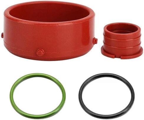 2pcs Seal O Rings For Mercedes for OM642 A0179973545 A0149976445 Green & Black O Rings Car Accessories in Saudi Arabia