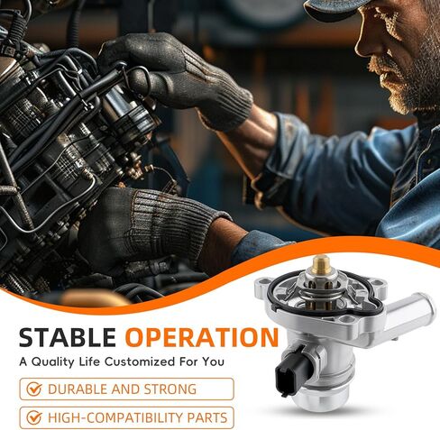 85993 Upgrade Thermostat Housing Assembly Fit for Buick Encore Fit for Chevy Cruze Sonic Trax 1.4L Replaces 25200455 55565336 55579010 55593034 in Saudi Arabia
