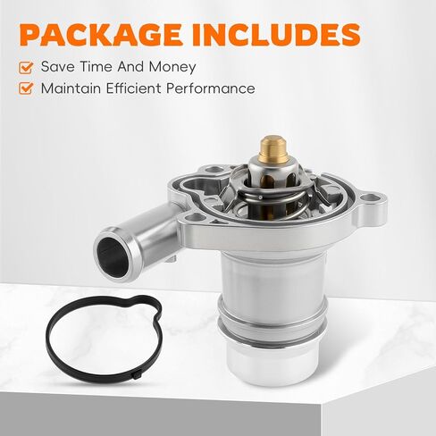85993 Upgrade Thermostat Housing Assembly Fit for Buick Encore Fit for Chevy Cruze Sonic Trax 1.4L Replaces 25200455 55565336 55579010 55593034 in Saudi Arabia
