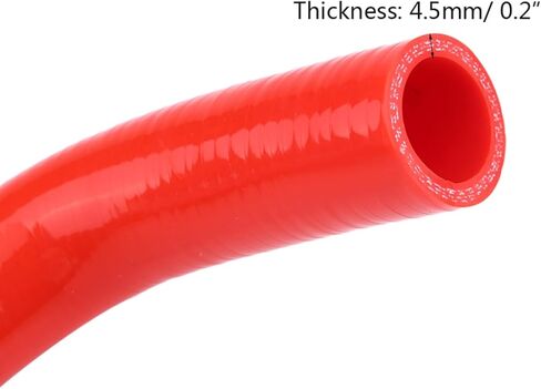 9pcs Silicone Radiator Hose Kit, Water Resistant, High Temp Resistance, for D15 D16 SOHC EG EK 1992-2000 (Red) in Saudi Arabia