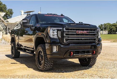 طقم رفع 3 بوصات من Rough Country لسيارة 20-24 Chevy Silverado/GMC Sierra 2500 HD- 95830RED in Kuwait
