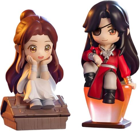 Heaven Officials Blessing Figures, Desktop Decorations，Q Version Character Ornaments，Collectible Toys (Qu Yin Die) in Saudi Arabia