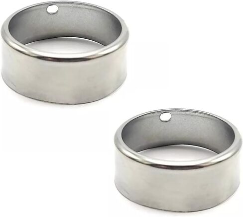 2 Pack UFP 3500# Wear Ring w Lube Hole 1.68" OD Sleeve SS Seal Boat Trailer Spindle in Saudi Arabia