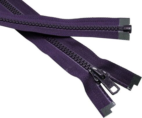 YKK® 36" Vislon Zipper ~ YKK #5 Molded Plastic ~ Separating - 866 Deep Purple (1 Zipper/Pack) in Saudi Arabia