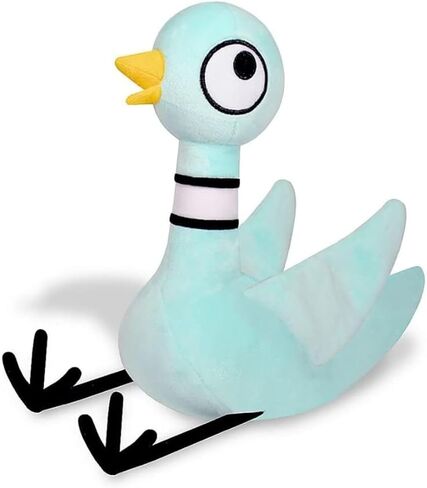 Don't Let The Pigeon Drive The Bus 12'' Pigeon Plush Toy Soft Stuffed Bird Stuffed Animal Toy for Kids Boys Girls Gifts, Home Decor Plushies in Saudi Arabia