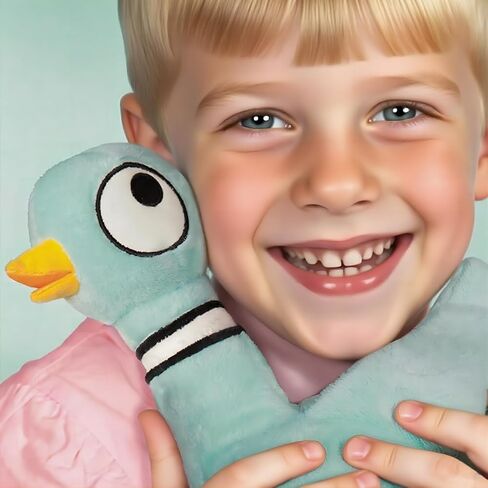 Don't Let The Pigeon Drive The Bus 12'' Pigeon Plush Toy Soft Stuffed Bird Stuffed Animal Toy for Kids Boys Girls Gifts, Home Decor Plushies in Saudi Arabia
