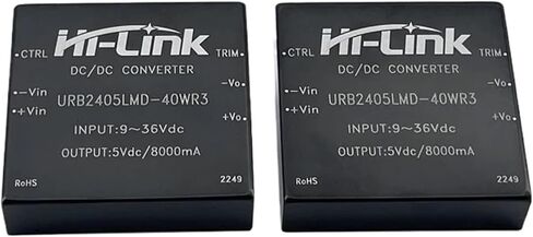 40W 5V 8000mA Output URB2405LMD-40WR3 DC-DC Step Down Power Supply Module 9-36V Input Isolated Converter in Saudi Arabia