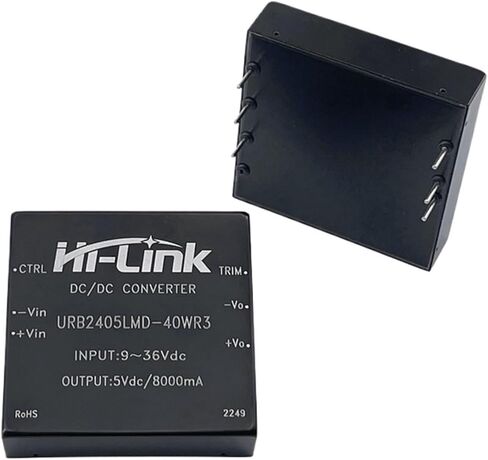 40W 5V 8000mA Output URB2405LMD-40WR3 DC-DC Step Down Power Supply Module 9-36V Input Isolated Converter in Saudi Arabia