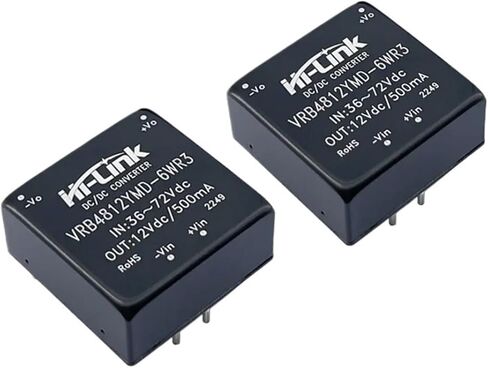12V 6W 500mA Output DC/DC Power Supply Module 10pcs/Lot VRB4812YMD-6WR3 Step Down Isolated Regulated in Saudi Arabia