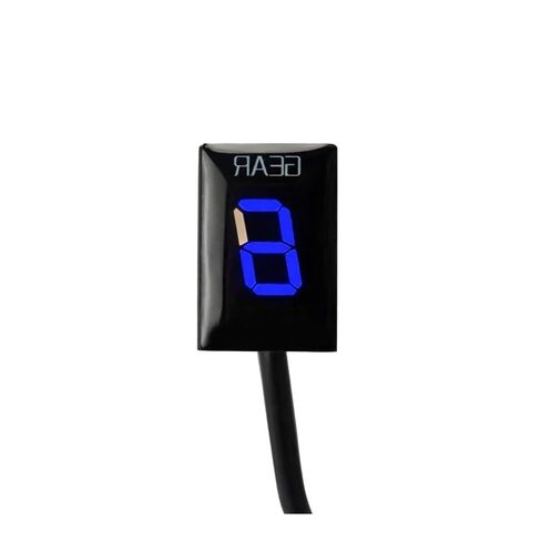 Digital Shift Gauge Motorcycle Accessories 1-6 Digital Gear Indicator Display Meter for Fzs600 for Fzs1000 for Fzs 600 1000 2001-2003(Orange) in Saudi Arabia