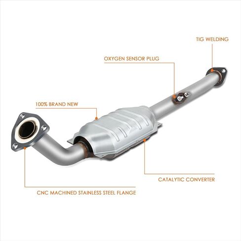 PM PERFORMOTOR 4.7L Front Catalytic Converter Compatible with Toyota Sequoia 2001 2002 2003 2004, Direct Fit Replacement (EPA Compliant) in Saudi Arabia
