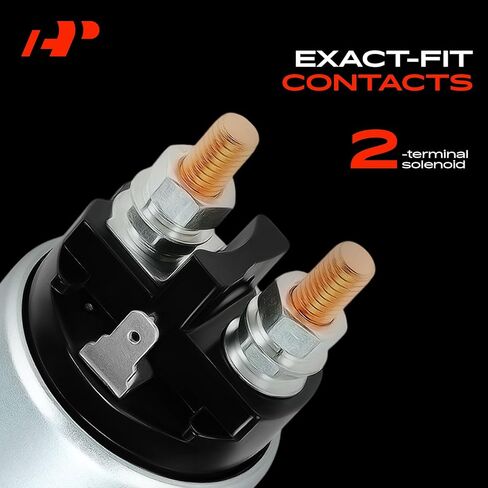 A-Premium Starter Solenoid Compatible with Caterpillar Models - Skid Steer Loader 272D/272D2/297D/297D2/299D/299D2 2014 2015 2016 2017-12V in Saudi Arabia