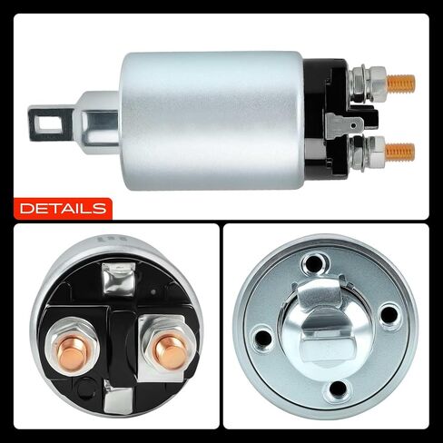 A-Premium Starter Solenoid Compatible with Caterpillar Models - Skid Steer Loader 272D/272D2/297D/297D2/299D/299D2 2014 2015 2016 2017-12V in Saudi Arabia