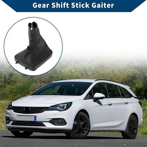 No.24430525/5738392 Gear Shift Stick Gaiter for Opel for Astra 1998-2010 Gear Stick Knob Cover Boot Shift Cover Dustproof Leather 1 Pc Black in Saudi Arabia