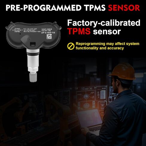Pre-Programmed 315MHz TPMS Sensor Fit for:-Toyota Sequoia 2008-2017, Sienna 2007-2020, Tundra 2007-2020 OE# 42607-08010, 4260708010, 42607-0C070, 426070C070, 42607-0C050, 426070C050 (4 Pcs) in Saudi Arabia