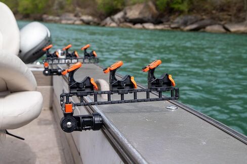 YakAttack SideStage Pro Rod Rack with LockNLoad Mounting System (RHM-1007) | Kayak Fishing Accessories in Kuwait