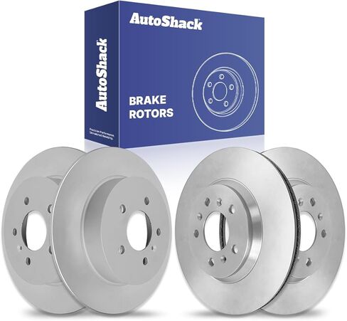 استبدال دوارات الفرامل الأمامية والخلفية من AutoShack لـ 2006-2011 كاديلاك DTS 2006-2011 بويك لوسيرن 4.6L V8 FWD 4-PC Set in Saudi Arabia