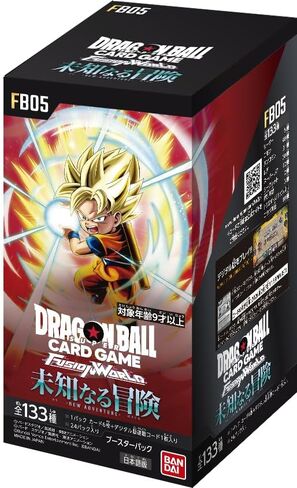 Bandai Dragon Ball Super Card Game Fusion World Booster Box - Unknown Adventure (FB05) (Japanese) - 24 Pack in Saudi Arabia