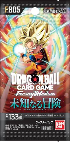 Bandai Dragon Ball Super Card Game Fusion World Booster Box - Unknown Adventure (FB05) (Japanese) - 24 Pack in Saudi Arabia