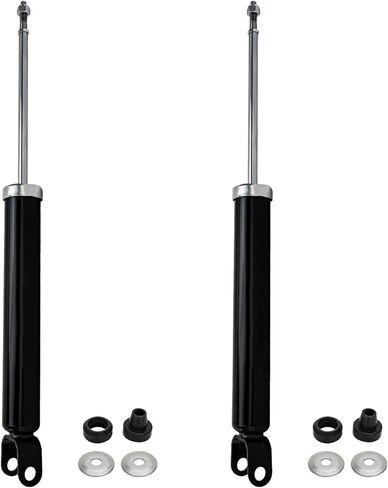 Detroit Axle - 2 Rear Shock Absorbers for 2007-2010 Hyundai Elantra 2008 2009 Rear Replacement Shock Absorbers Assembly Pair Set in Saudi Arabia