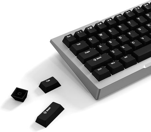 PWNAGE Full PBT Keycap Set - Double Shot PBT Shine Through Full Keyboard Keycaps (Black) in Kuwait