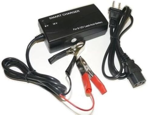 6V 12V 6 Volt 12 Volt SLA Battery Charger Switchable Sealed Lead Acid New in Saudi Arabia