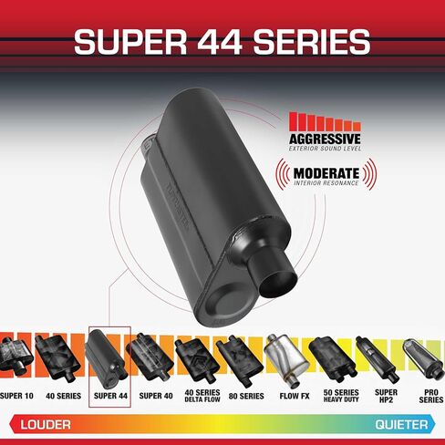 Flowmaster 942446 Super 44 Series Chambered Muffler in Saudi Arabia