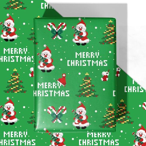 WRAPLULU Nutcracker Christmas Wrapping Paper - 4 Jumbo Sheets, 28 * 40 Inches - Yellow Xmas Gift Wrapping Paper with Festive Soldiers, Bow Snowflake, Perfect for Kids Adults in Saudi Arabia