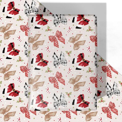 WRAPLULU Nutcracker Christmas Wrapping Paper - 4 Jumbo Sheets, 28 * 40 Inches - Yellow Xmas Gift Wrapping Paper with Festive Soldiers, Bow Snowflake, Perfect for Kids Adults in Saudi Arabia