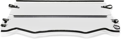 KUAFU 2-IN-1 Flip Windshield Compatible with 2016-2024 Kawasaki KRF800F Teryx/ Teryx4 800 4x4 Folding Down Clear Windscreen in Saudi Arabia