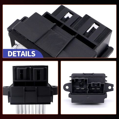 HiSport HVAC Blower Speed Motor Control Module/Resistor Compatible with Buick Allure Cascada Enclave Chevy Avalanche Cadillac Escalade Ford Edge Gmc Hummer Lincoln Replaces 13503201 84178783 RU730 in Saudi Arabia